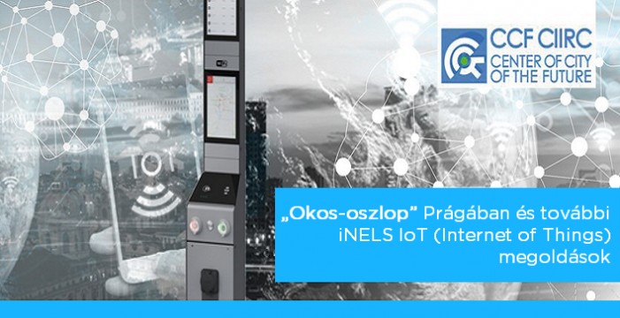 „Okos-oszlop” Prágában és további iNELS IoT (Internet of Things) megoldások  photo